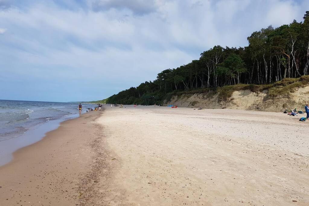 Łukęcin Traumhaftes Ferienhaus Lena Direkt An Der Ostsee מראה חיצוני תמונה
