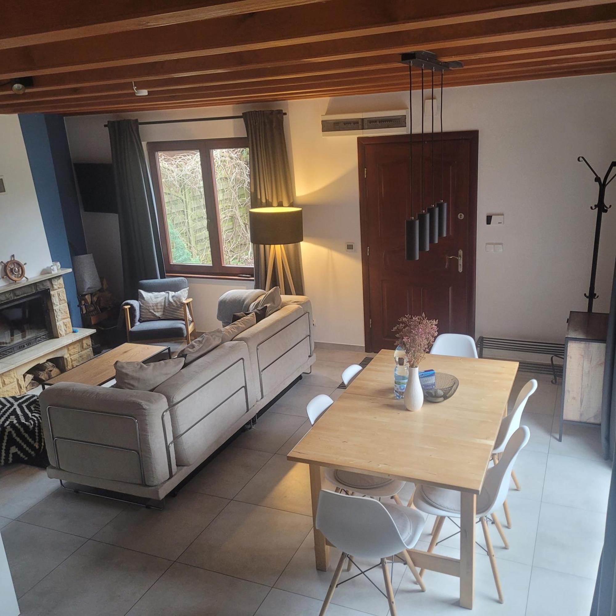 Łukęcin Traumhaftes Ferienhaus Lena Direkt An Der Ostsee מראה חיצוני תמונה