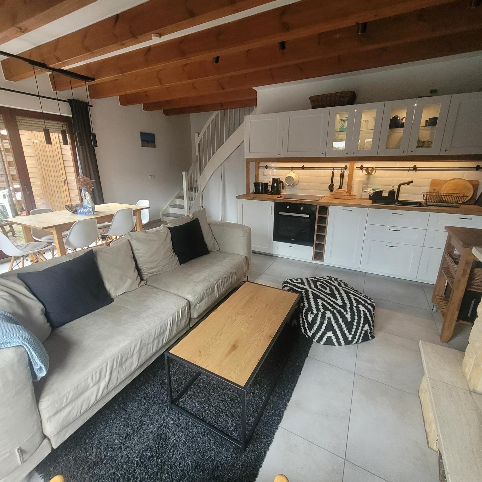 Łukęcin Traumhaftes Ferienhaus Lena Direkt An Der Ostsee מראה חיצוני תמונה